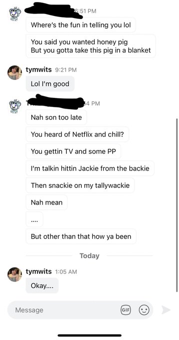 Watch tymwits's leaked NSFW photo on TwXstars