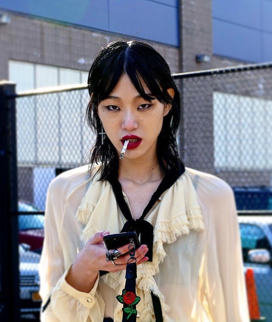 estel imane on X: Sora Choi during New York Fashion Week Fall 2018   / X