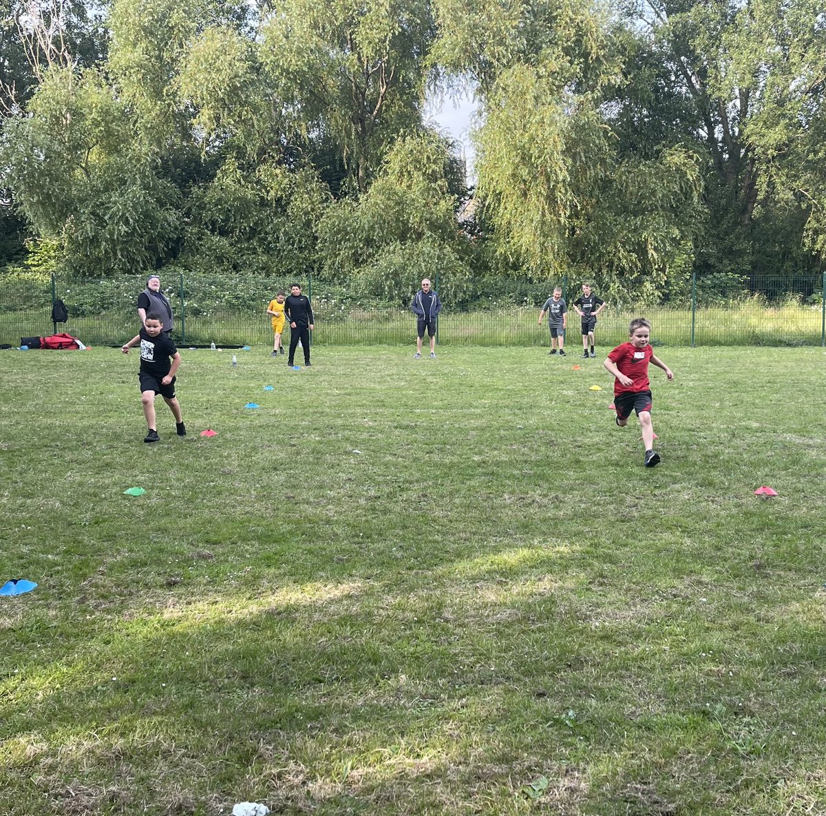 Great first night back with Juniors. Fantastic to see them back. A big thank you again for the use of the field <a href="/st_michaels_ham/">St Michael in the Hamlet Primary School</a>  we would not be able to meet without it. <a href="/theboysbrigade/">The Boys' Brigade</a> <a href="/StMichaelsL17/">St. Michael's Church</a>