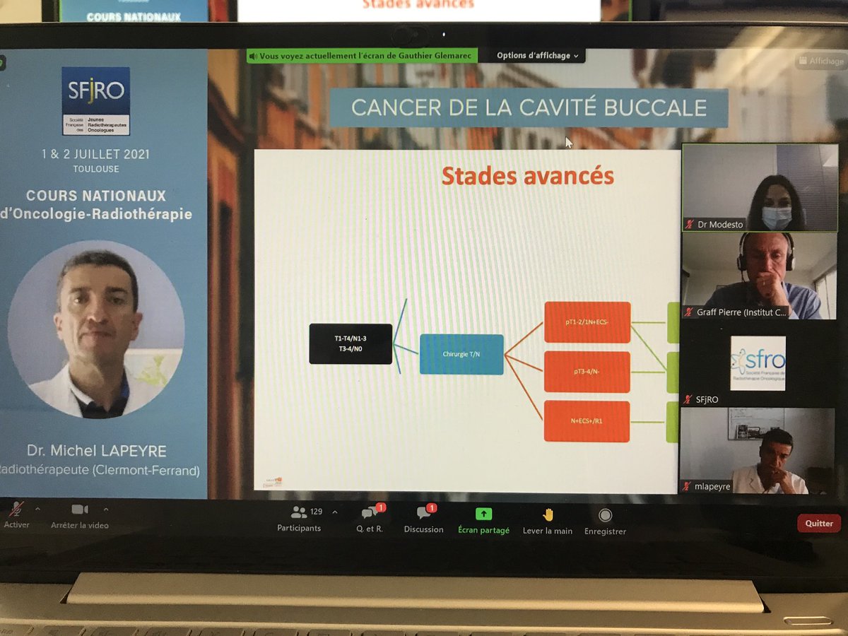 AnouchkaModesto's tweet photo. Super session de cours d ORL SFJRO qui s acheve avec 192 inscrits 🎯. Bravo aux orateurs et merci à tous les participants #sfjro #radonc #radiotherapie @Graff_Pierre_MD @IUCTOncopoleICR @PBlanchardMD @YPointreau @PrDelord https://t.co/3m0PUUpEem