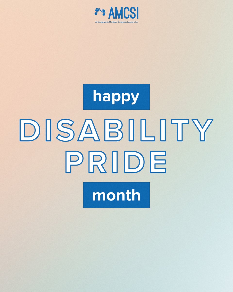 amcsupport's tweet photo. Let’s create &amp; empower the world together. We believe that sharing our stories &amp; empowering our friends, families, &amp; communities can create change. The more small sparks of change we can begin, the more grand the change will be. #AMCpride #DisabilityPride #DisabilityPrideMonth https://t.co/BOco858vtH