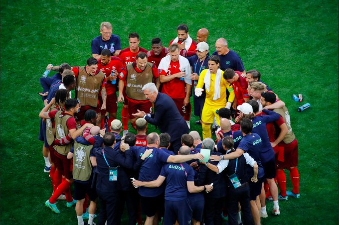ved_anttt's tweet photo. Didn't deserve to lose. A penalty shootout away from a semi-final. So close. Great performance Yann Sommer.

#SUI #ESPSUI #Euro2021 https://t.co/YMGca3kn9q