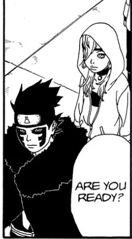 going thru the earlier boruto chapters and pls look at my son 