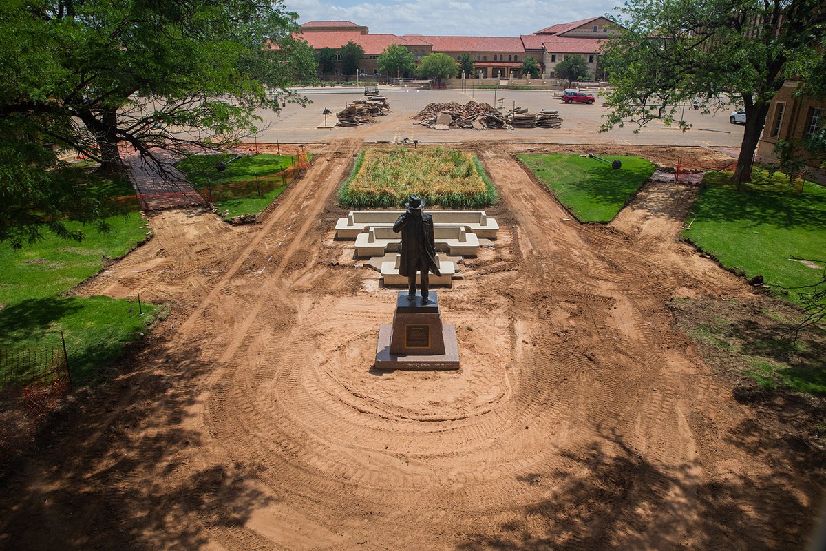 TexasTech's tweet photo. R7 will look a little different this year 🔴🚧⚫️ https://t.co/0udtuDJZKH