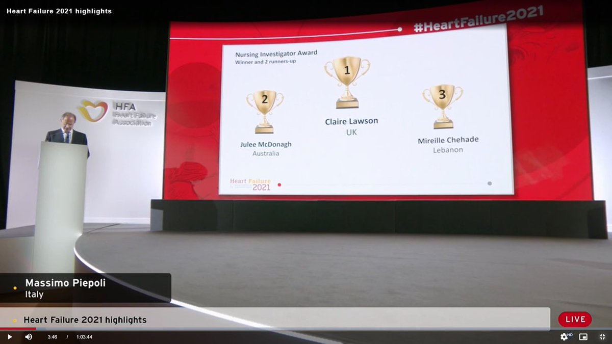 G. Andre Ng (@g_andre_ng) on Twitter photo Congratulations to <a href="/Claire_A_Lawson/">Claire Lawson</a> for winning the Nurse Investigator award at <a href="/escardio/">European Society of Cardiology</a> Heart Failure Association - major findings in heart failure hospitalisations! <a href="/UoLCVS/">Uni of Leicester Cardiovascular Sciences</a> <a href="/LeicesterBRC/">NIHR Leicester BRC and CRF</a> <a href="/LeicResearch/">Research at Leicester's Hospitals</a> Congratulations to <a href="/Claire_A_Lawson/">Claire Lawson</a> for winning the Nurse Investigator award at <a href="/escardio/">European Society of Cardiology</a> Heart Failure Association - major findings in heart failure hospitalisations! <a href="/UoLCVS/">Uni of Leicester Cardiovascular Sciences</a> <a href="/LeicesterBRC/">NIHR Leicester BRC and CRF</a> <a href="/LeicResearch/">Research at Leicester's Hospitals</a>