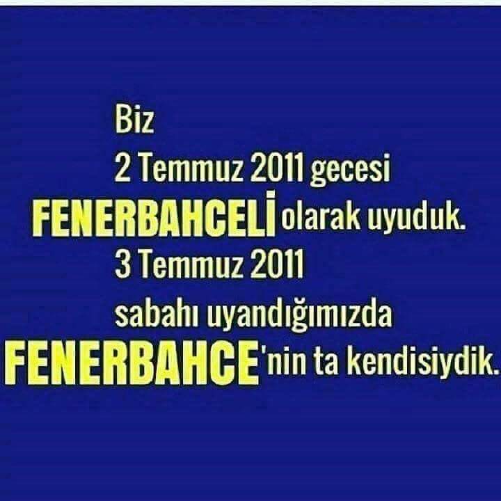 3 TEMMUZ'U UNUTMADIK, UNUTTURMAYACAĞIZ...#3temmuz2011 #FenerbahçeTarihindeBugün #Fenerbahce @Fenerbahce