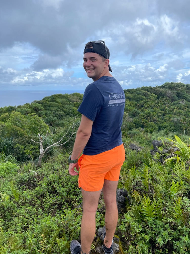 greatworkempsvs's tweet photo. Excited!  Our Great Work t-shirt was recently spotted in GUAM!

#FeelingtheLove #Testimonial #GreatWorkers #Gratitude #Grateful #FridayVibes #Love #Summer #Travel #Jobs #GreatWork #Incentives https://t.co/dVIVTTvtXN