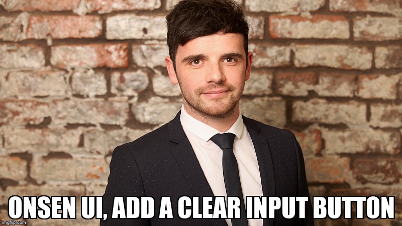 overflow_meme's tweet image. Onsen UI, add a clear input button stackoverflow.com/questions/3512… #onsenui #monaca