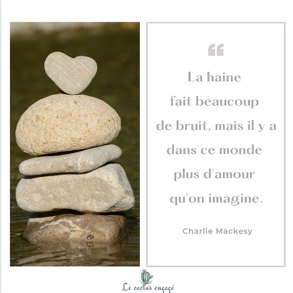ʟᴇ ᴄᴀᴄᴛᴜs ᴇɴɢᴀɢᴇ La Haine Fait Beaucoup De Bruit Mais Il Y A Dans Ce Monde Plus D Amour Qu On Imagine Charlie Mackesy Citation Positivevibes Citationdusoir Inspiration T Co Ukuro5dzxw Twitter
