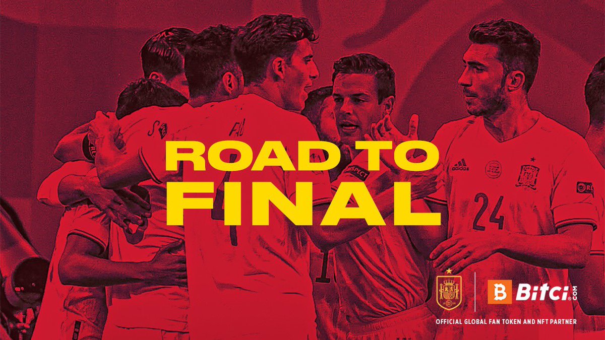 😍 Road to final!

🇪🇸 Congratulations to Spain, who beat Switzerland and qualified to the semi-finals of the European Championship!

🏆 Vamos! @SeFutbol