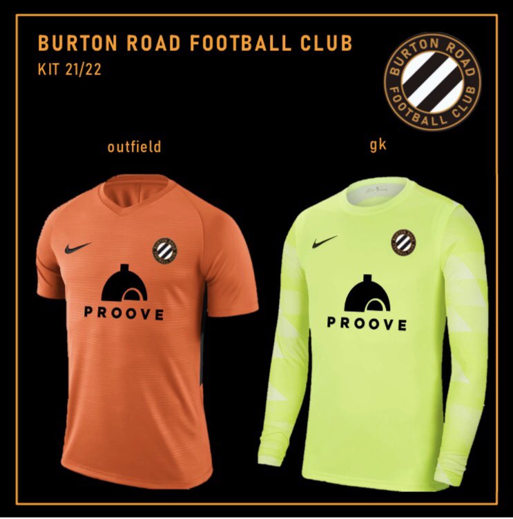 Our new kits for next season have been ordered 🔥#grassroots #burtonroad #football #proove #pizza