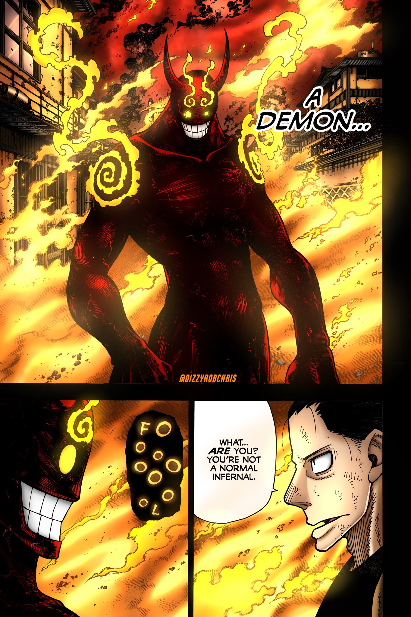 First Generation Infernal/Demons Manga: Fire Force #fireforce