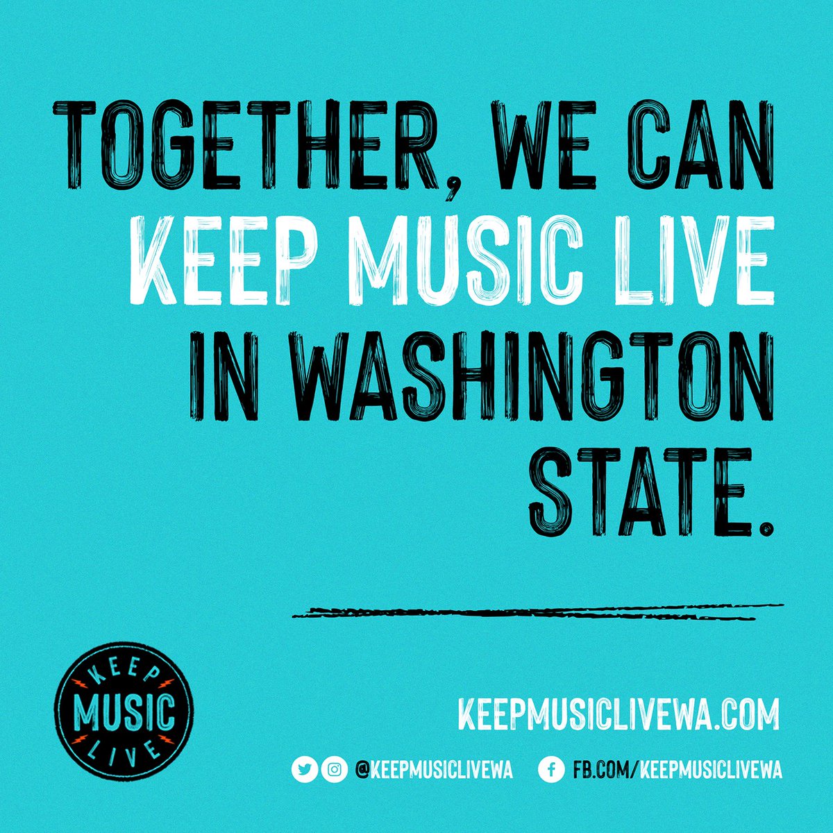 It started like this, then dozens of media outlets locally and nationally spread the word about the crisis these small businesses are experiencing due to closures, and MORE than 4,200 donors rallied to this cause! We could not have done this without you. keepmusiclivewa.com/supporters/
