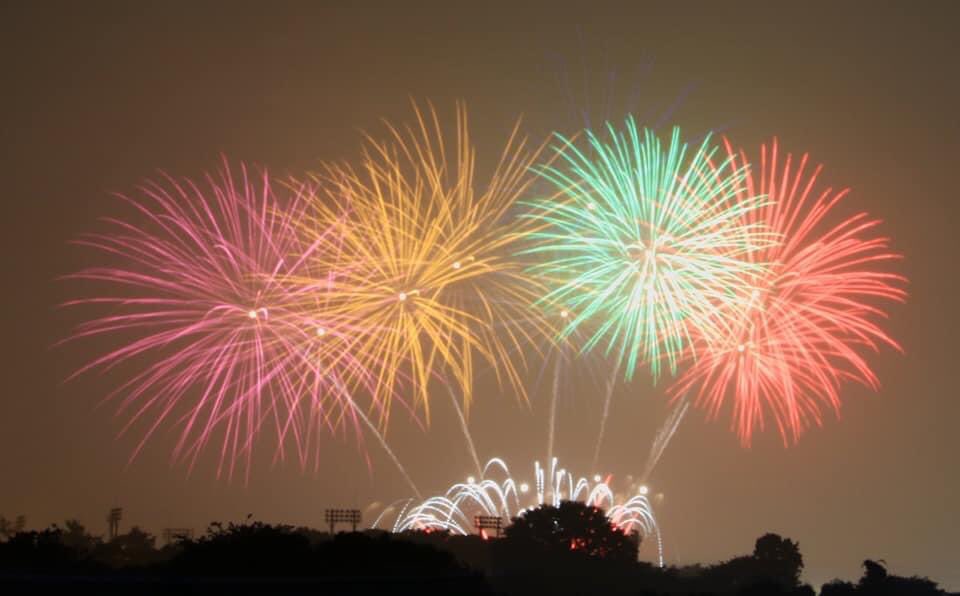 横田基地の花火🧨でQプランのエンディングショーに花が咲いた🌸
後は、老化ショーと共に昔の大スターが復元ショーも開始の予定です！