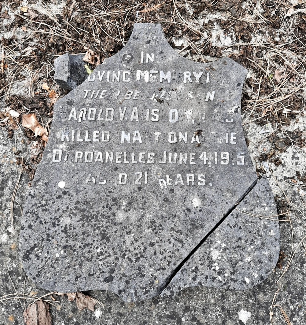 InscriptionsWw1's tweet photo. #RememberedHere
Harold Victor Anslow
Killed in action 4 April 1915 #Dardanelles
Aged 21
#StPhilipsChurch #PennFields #Wolverhampton
#WW1 #LestWeForget
Online records via https://t.co/XcE8183LPU https://t.co/a7ll3t2Xyh