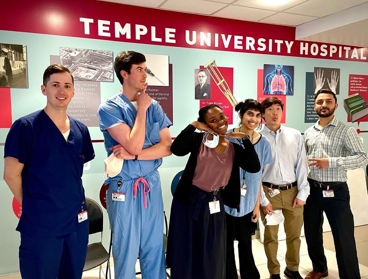 Temple Radiology Residents (@templeradres) on Twitter photo We finally welcomed our new R1’s to the best specialty in medicine! We’re so excited to have finally met you and looking forward to a fun and exciting year! Welcome to <a href="/TempleRADs/">Temple Radiology</a> !!!
#TempleRads #RadRes #Radiology #IRad #Philly We finally welcomed our new R1’s to the best specialty in medicine! We’re so excited to have finally met you and looking forward to a fun and exciting year! Welcome to <a href="/TempleRADs/">Temple Radiology</a> !!!
#TempleRads #RadRes #Radiology #IRad #Philly