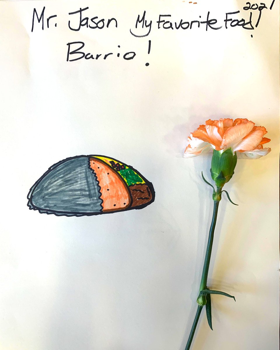 TheFineArtsAssn's tweet photo. Hey @BarrioTacos_ ...you have a big fan over here at FAA and his name is Mr. Jason!
#ShareDay #FavoriteFood #Art #SummerCamp https://t.co/OSLTb53bn6