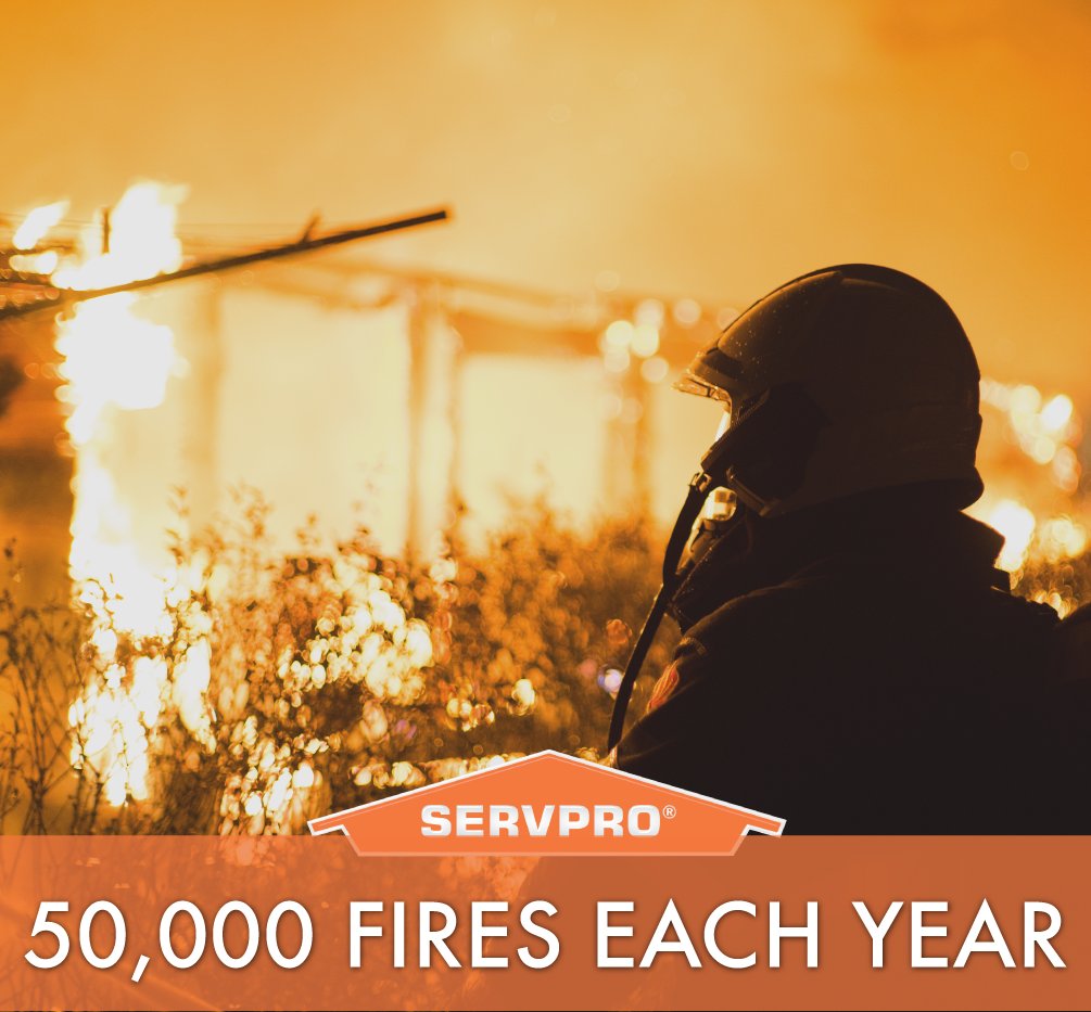 The National Fire Protection Association estimates that local fire departments respond to more 50,000 FIRES caused by fireworks each year. Don't be a statistic this 4th of July!