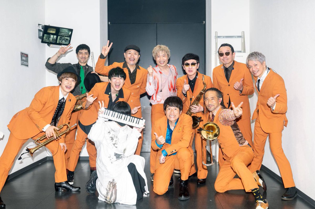 child_ren_0109's tweet photo. #東京スカパラダイスオーケストラTour2021「 #Together_Again!」Tour Final お疲れ様でした！  #リボン🎀とまさかの #innocent_world 気がつけば桜井さん生で会えたのは2019.9.29のウカスカジー以来😭偶然にも沖縄遠征でお友達になったチル友さんにもお会い出来ていろんなご縁が繋がった1日でした！ https://t.co/yhqJTYyFcq
