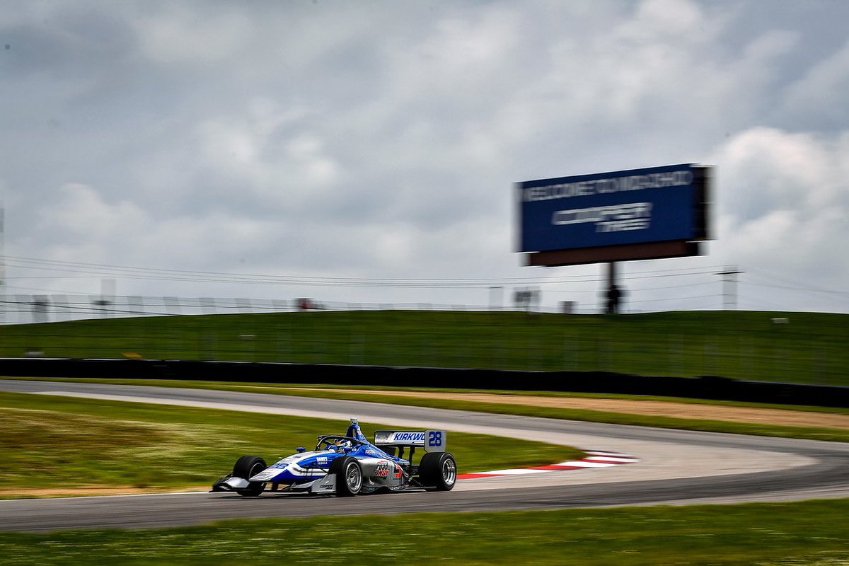 Pole for Race 1. Ready for Q2 tomorrow morning. #teamcoopertire #roadtoindy