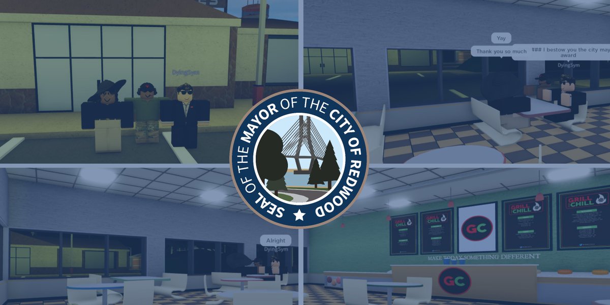 Earlier this evening, the Redwood Mayor took a trip to Arborfield to meet with <a href="/QuestFSOfficial/">Quest Expeditions</a>. Lots were discussed, and nic0le_kely was presented the City Mayor's Award.