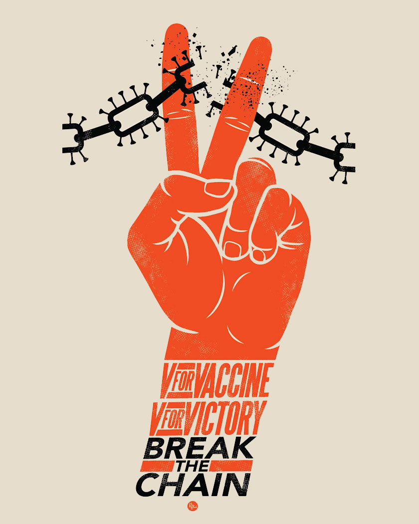 We're joining our friends at <a href="/amplifierart/">Amplifier</a> in their messaging - art can heal and save lives. Let's end this pandemic with vaccines for all!  #Vaccinated  #IGotTheShot