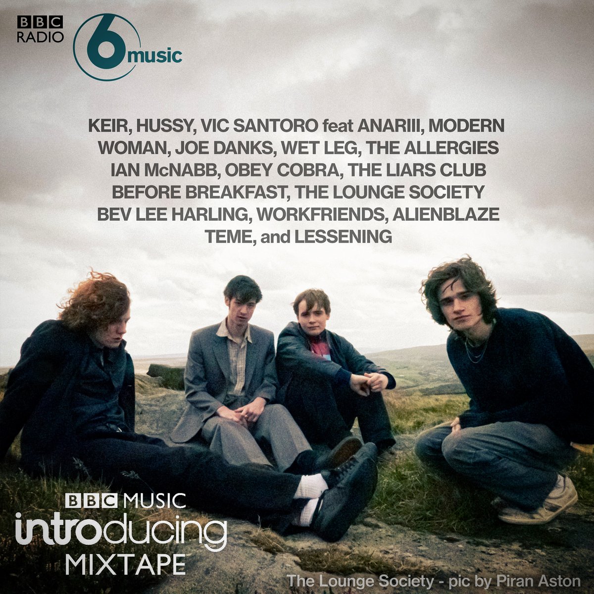 My new <a href="/bbcintroducing/">BBC Music Introducing</a> Mixtape drops on Monday. Subscribe via bbc.co.uk/sounds/series/…
0430-0500:
<a href="/ObeyCobra_band/">Obey Cobra</a>
<a href="/the_liarsclub/">The Liars Club</a>
@beforebreakfas1
@theloungesociety
<a href="/bevleeharling/">Bev Lee Harling</a>
<a href="/workfriends1/">workfriends</a>
<a href="/alienblaze/">Blaze</a>
<a href="/tememusic/">TEME</a> 
@Petersene <a href="/ramptonprom/">Rampton Prom</a>
See bbc.co.uk/blogs/introduc… for playlist