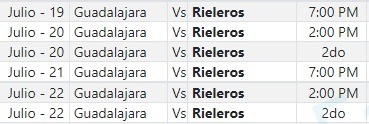 RielerosFans's tweet photo. #NotiFans: Asรญ quedaron los juegos que no se jugaron en esta semana, abra 6 juegos para las 2 series https://t.co/A1M6Cgjmh3