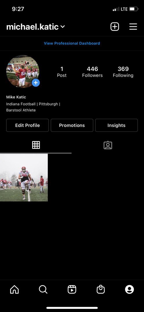 IUBarstool's tweet photo. Barstool athlete @KaticMichael #IUFB https://t.co/EEoVKXWjRr