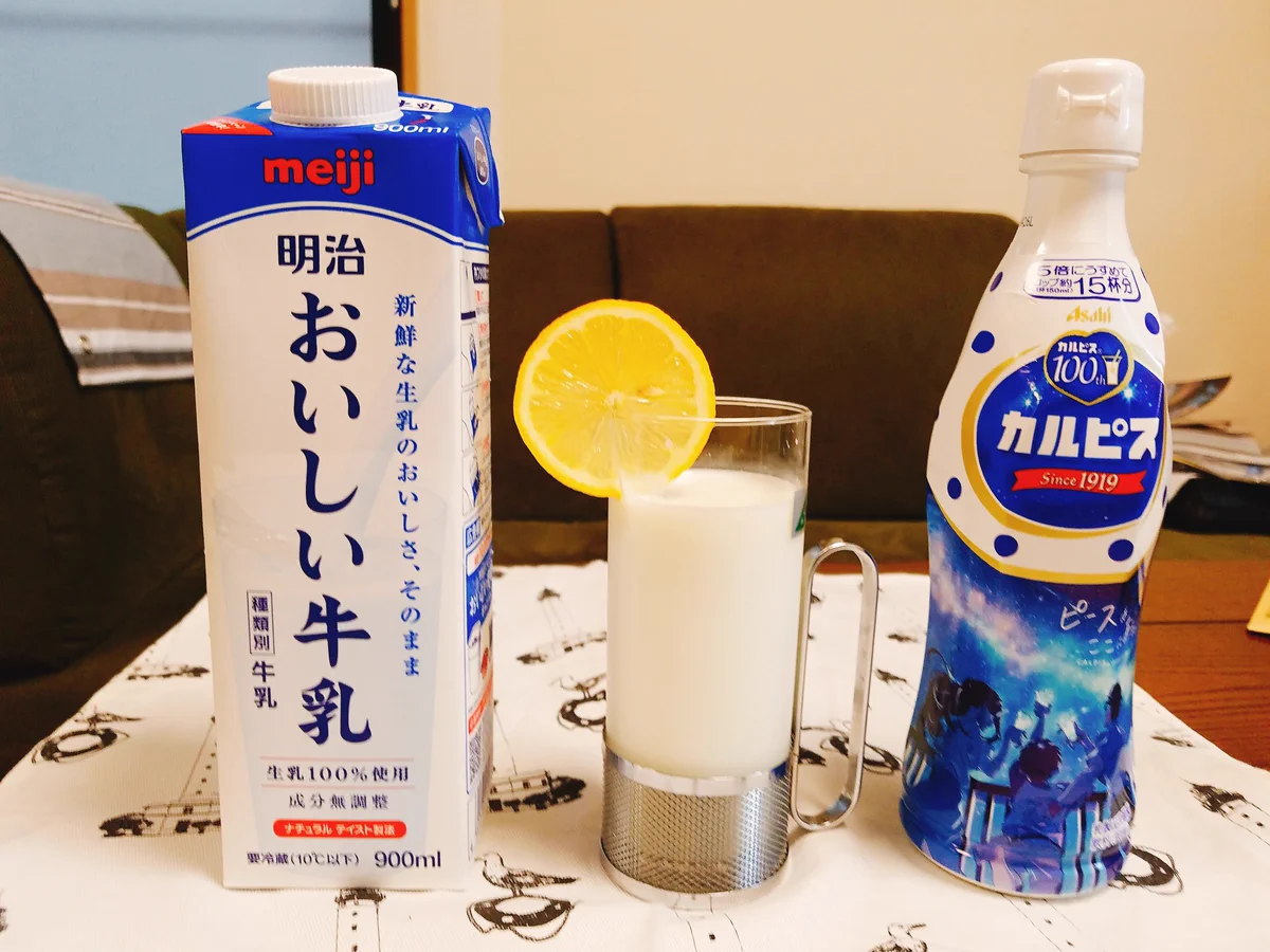 カルピス好きさんは是非！カルピスは水の代わりにあの飲み物で割っても美味しい？！