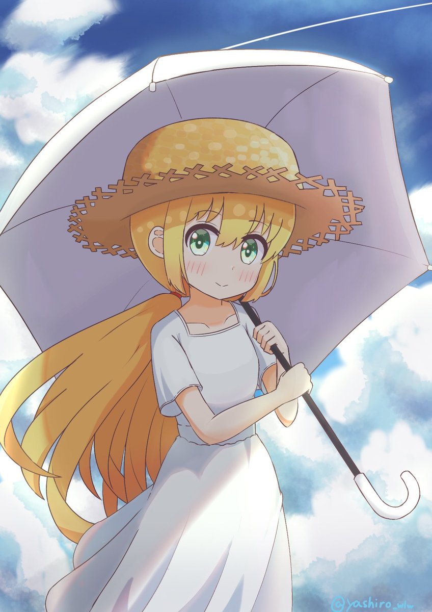 ミニキャラと等身大のギャップを晒す 気に入ってる2枚 ヤシロ Wlwの漫画