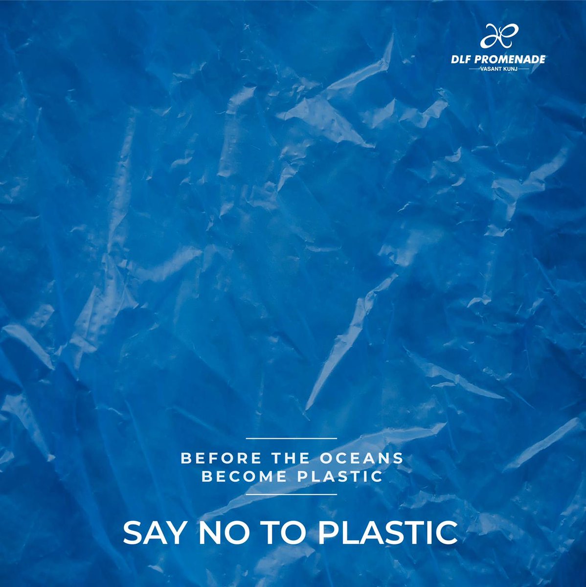 Every change starts with you, so why not begin it from today? Take the pledge and save our oceans from plastic pollution. Say NO to plastic today.

#DLFPromenade #InternationalPlasticBagFreeDay #PlasticFree #savetheplanet #Environment #GoGreen #plasticpollution #PlasticWaste