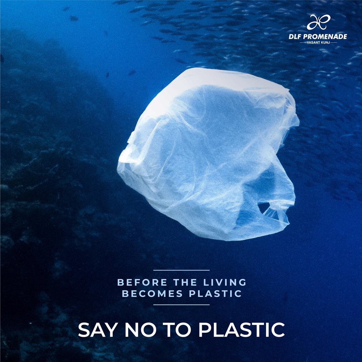 Every change starts with you, so why not begin it from today? Take the pledge and save the humanity from plastic pollution. Say NO to plastic today.

#DLFPromenade #InternationalPlasticBagFreeDay #PlasticFree #savetheplanet #Environment #GoGreen #plasticpollution #PlasticWaste