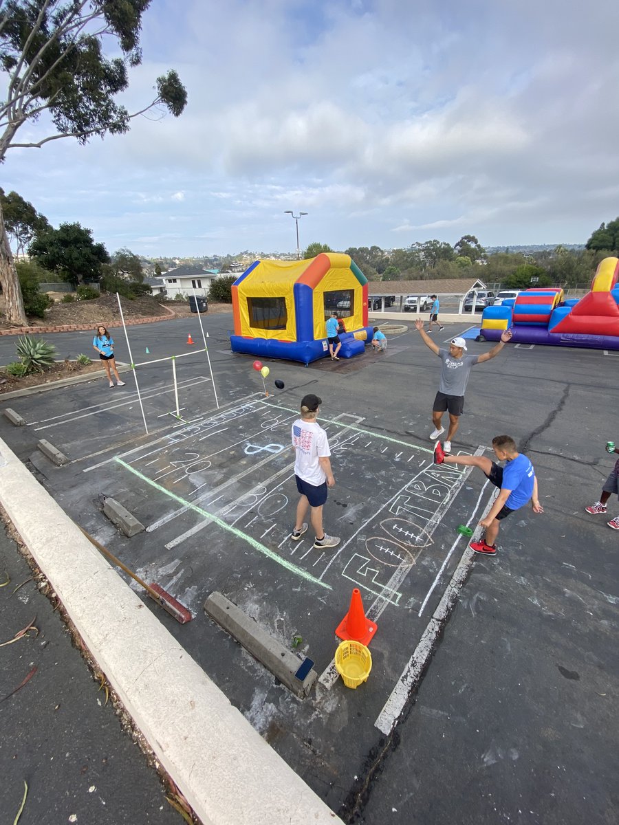 crosspointega's tweet photo. Our San Diego team is conducting a block party for area kids. Continue to pray for these missionaries as they partner with a local church to serve the community and share Jesus. #cpsends https://t.co/aOE6ZgSrsh