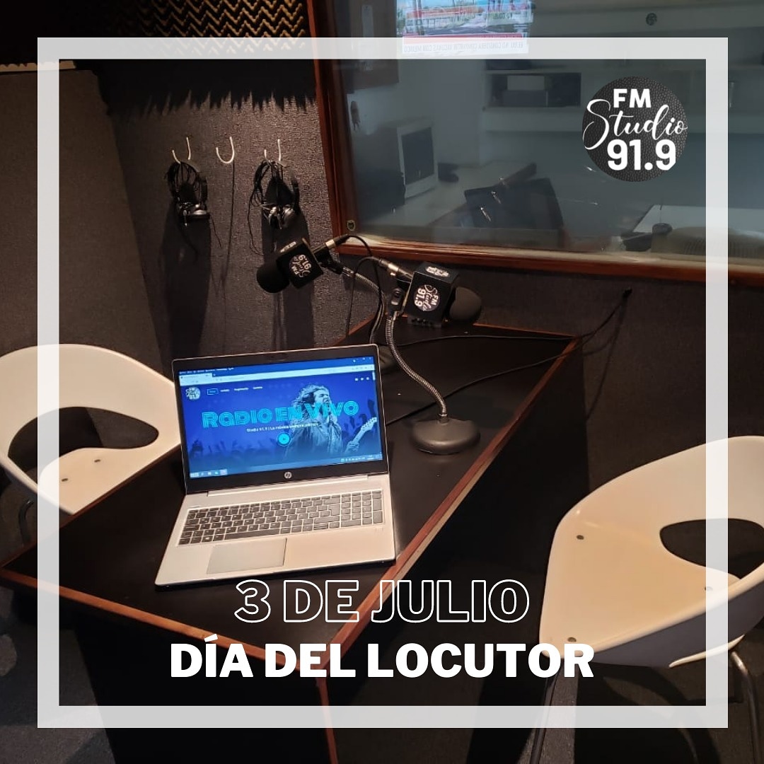 radiostudio341's tweet photo. 📆 3 de Julio - Día del Locutor🎙
Feliz día a todos los locutores y locutoras que nos acompañan a diario.

Especial saludo a los nuestros:

Sebastian Alvarez 🙌
Emiliano Carballeiras 👌
Sergio Cernetti 👏 

#DiadelLocutor #Studio919 

📻🎙📲💻🎧🇦🇷 https://t.co/RH4xoOmADp