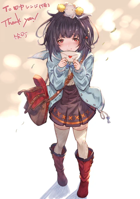 #Skeb #グラブル 
Skeb納品しました!涙目でグラン君に告白する陰ビカラです。リクエストありがとうございました! 