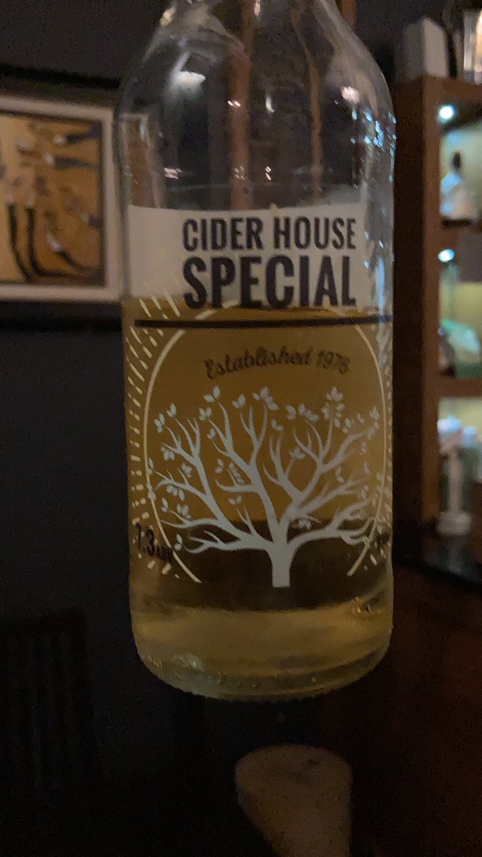 Trying a new cider for the first time ever.
Given to us by a customer. 
thanks <a href="/specialcider/">The Special Cider Company</a>