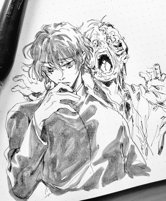 ive drawn/animated in so many styles this year &amp; havent had any time to consider whether i still remember my own...🤔 answer still pending LOL 