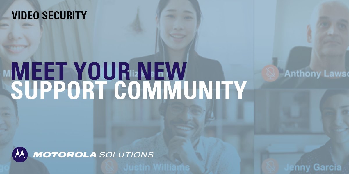 MotoSolutions's tweet photo. #MotorolaSolutions is leading the way in the #VideoSecurity industry by launching a new @Avigilon Support Community! Get instant access to new resources, ask questions, share your experiences, and join groups to connect with others like you. Sign up: https://t.co/Etk6ZNlsOW https://t.co/tNFKvgWme4