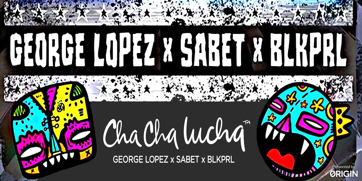 OriginProtocol's tweet photo. The Lucha Mask, an iconic symbol in Mexican culture, is extending into the Metaverse thanks to an unlikely trio of @georgelopez, @sabet &amp; @BLKPRL_NFT.

The limited-edition Cha Cha Lucha Collection is live on July 9th at 5PM PDT for 5 days only. 

Visit 👉https://t.co/o1I2Hes00t https://t.co/xjKora6EOB