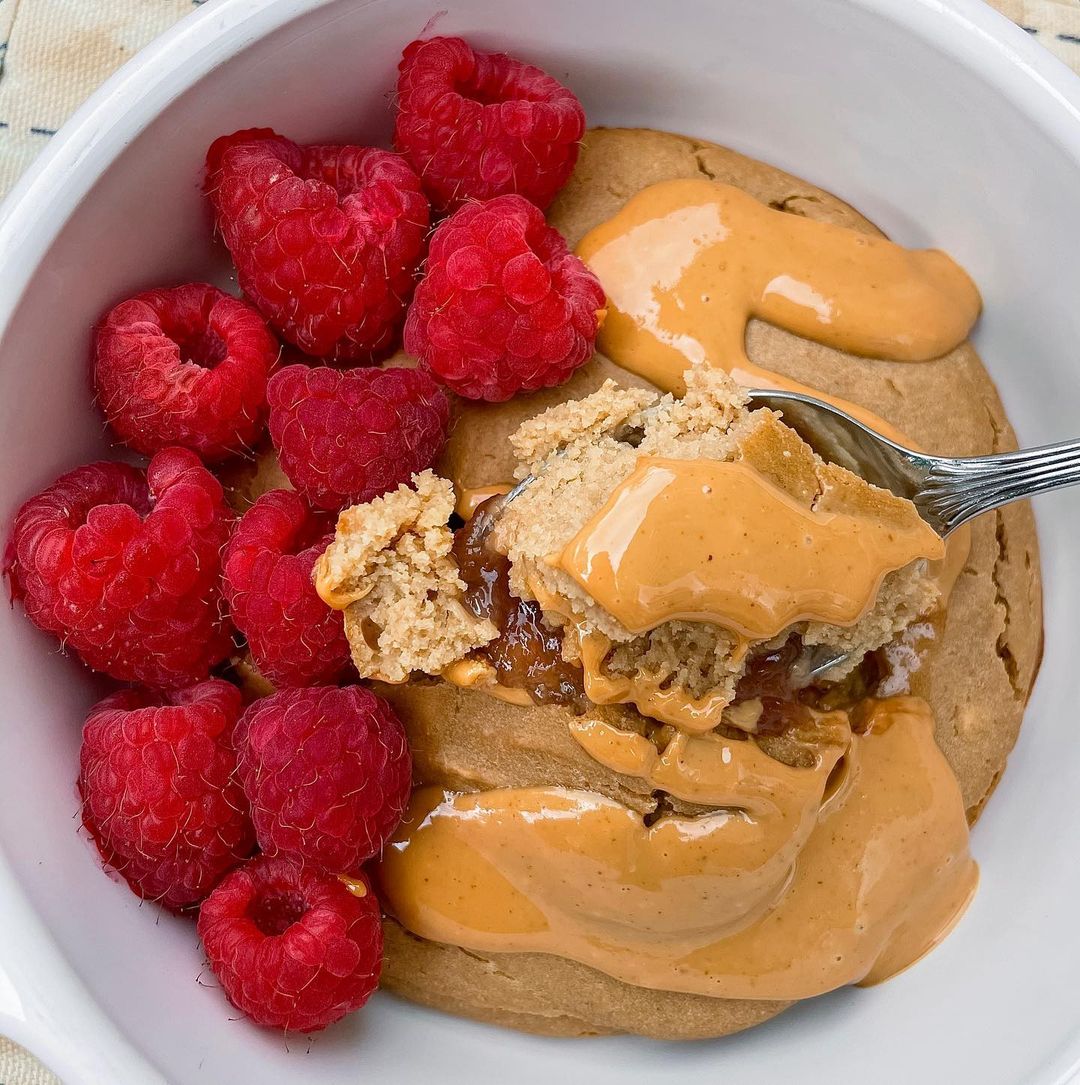 Do you ever have a recipe that makes your jaw drop? Well, this one sure did! Check out these Baked Oat recipe from @fithappyhealthykayls using our Once Again Peanut Butter as the frosting on top. 

Get the full recipe here: bit.ly/3xrrEtI