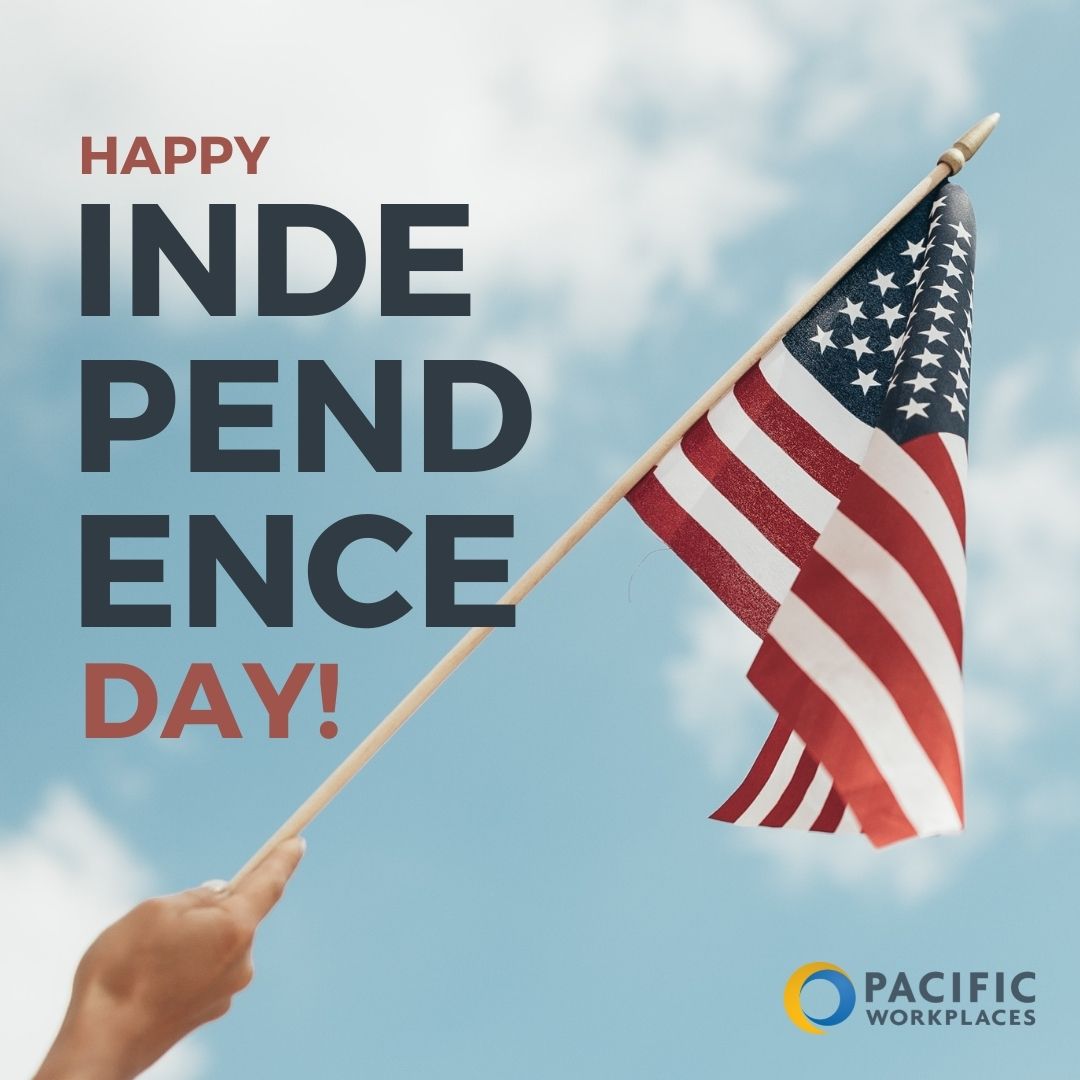 Happy 4th! We will be closed on Monday, July 5th in observance of Independence Day. We hope you have a safe and wonderful weekend.

#IndependenceDay2021 #ThreeDayWeekend #WeMakeWorkBetter