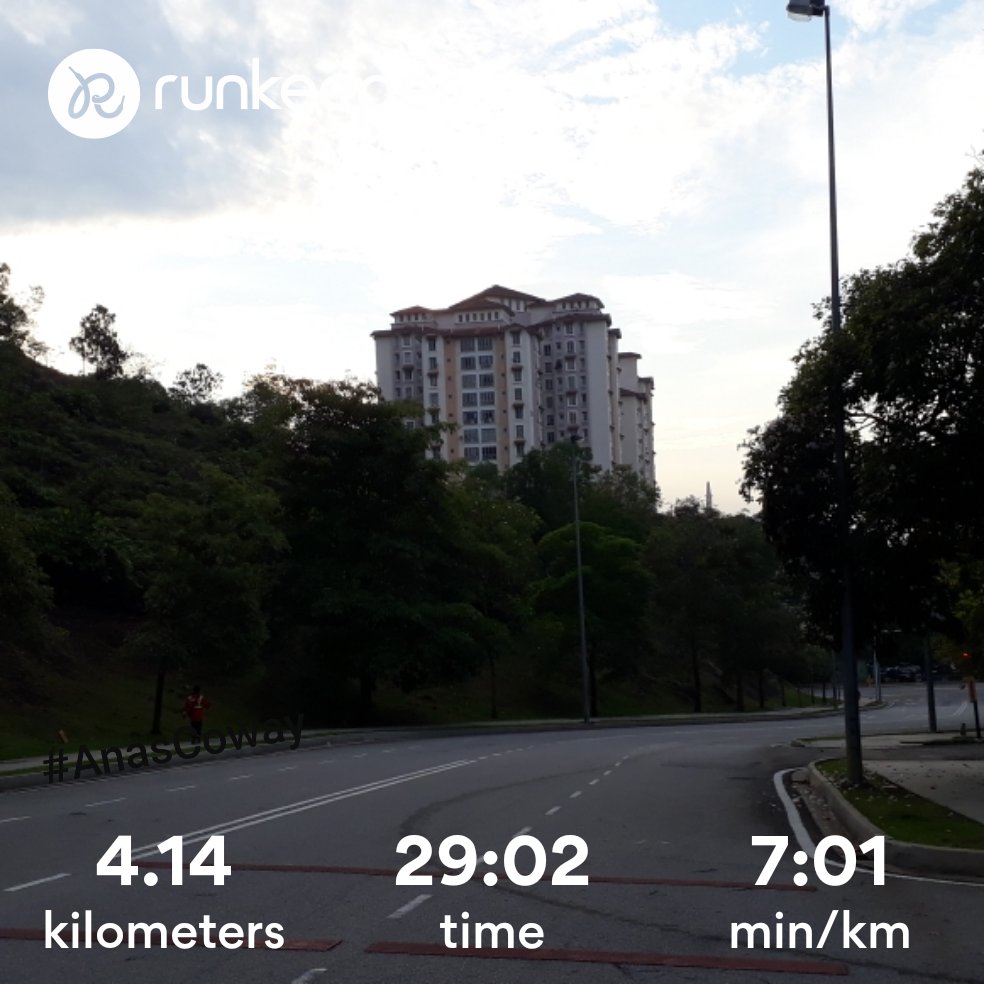 EjenAnas's tweet photo. Selagi diberi kebenaran beriadah ketika PKP, kita πββοΈ..bertabah geng2 runner di Lembah Klang..
#AnasCoway
#CowayRunner
@putrajayaMY
@Twt_Jogging https://t.co/PFXEQQ56m4