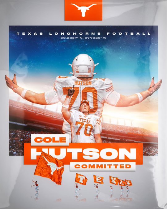 2022 4* IOL Cole Hutson commits to Texas r/CFB