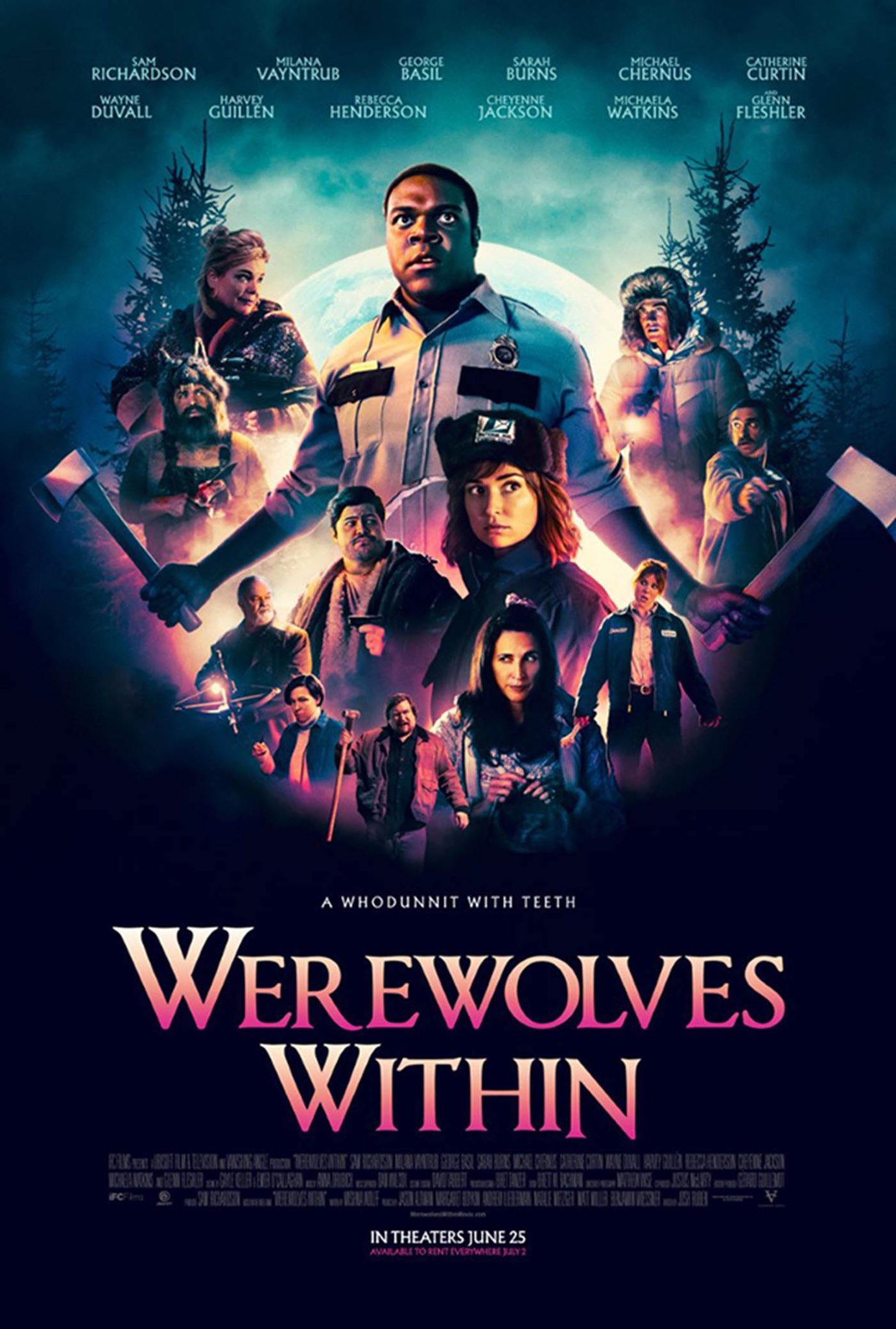 ⭕️ Bryan Dechart on Twitter: &quot;Thanks for inviting @AmeliaRBlaire &amp;amp; me  to the #WerewolvesWithin Virtual Premiere, @IFCFilms!  https://t.co/imTZFNFmPd&quot; / Twitter