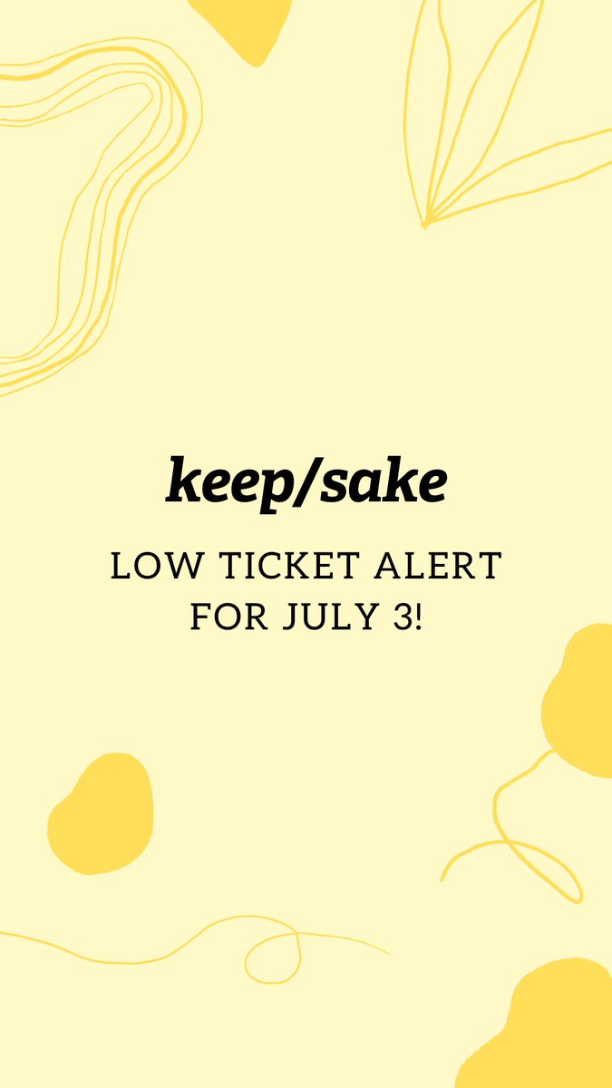 HIVEPerform's tweet image. Low ticket alert for Pomarantz Collective&apos;s &apos;keep/sake&apos; and @starstartheatre&apos;s &apos;You Will Always Long To Return&apos; for July 3! 

Don&apos;t forget to book your tickets by midnight tonight! hiveperformance.art