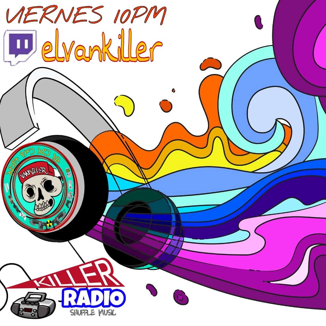 KillerRadio666's tweet photo. Después de una semana de ausencia, hoy regresamos las transmisiones de #KilleRadio #ShuffleMusic como cada #viernes a las 10pm (MX) por #twitch

https://t.co/o9bIEeSo5f

#Radio #music #radiofrecuencia #InternetRadio #musica #random #twitchaffiliate #twitchstream #twitchstreamer https://t.co/2VYLSPLHMG