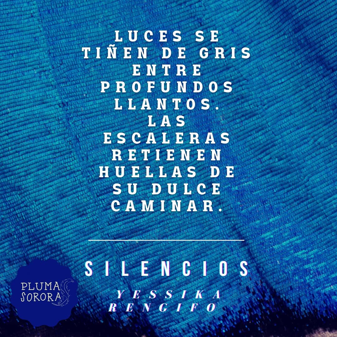 PSororas's tweet photo. ¡Hola! 💙 Les compartimos el poema  S i l e n c i o s  de Yessika María Rengifo Castillo. 🌼

👉Link: https://t.co/WEyfT08OwA

#poetas #poesía #poetasmujeres #MujeresQueEscribenPoesía #sentires #artistasmujeres https://t.co/aJsyQRhMwJ