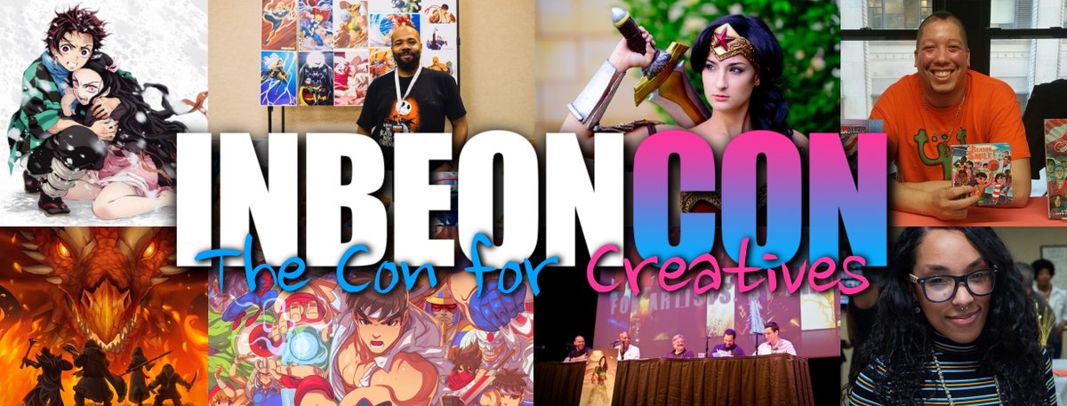 InbeonCon's tweet photo. The Con for Creatives is back!!! INBEON CON 2021 VIRTUAL SHOW is coming AUGUST 28 &amp; 29. Get your FREE tickets today! https://t.co/HnqHTEs65w #comiccon #ComicConAtHome #comiccon2021 https://t.co/kYpQBNoQ98