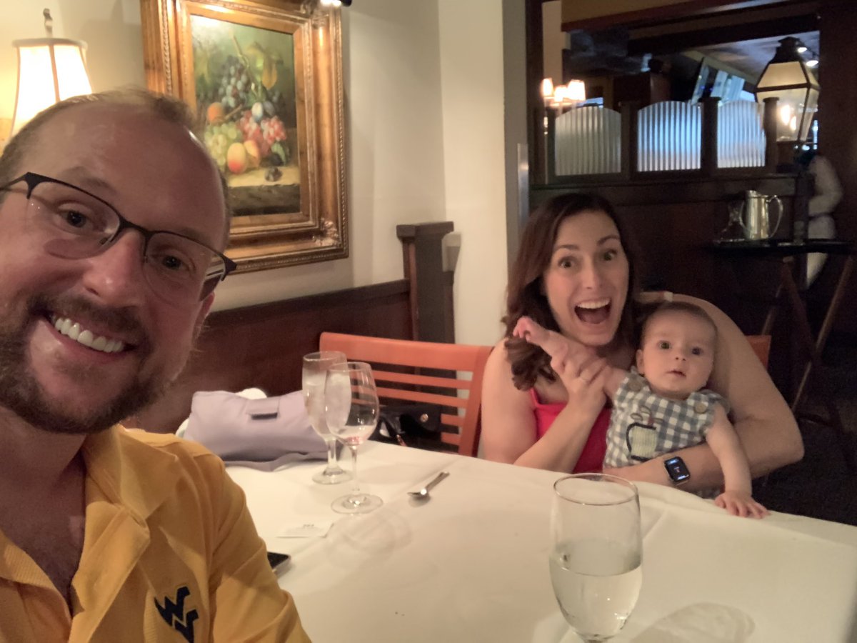 WillMSwann's tweet image. Great dinner celebrating Meagan’s birthday!  @PierceMeagan #SweetP #Steak